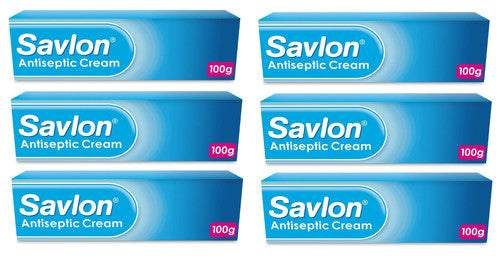 Savlon Antiseptic Cream 100g - Pack of 6