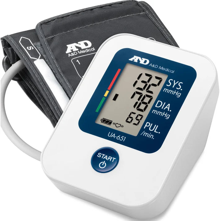 A&D Medical UA-651BLE Connected Upper Arm Blood Pressure Monitor