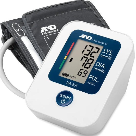 A&D Medical UA-651BLE Connected Upper Arm Blood Pressure Monitor - Direct2Customer
