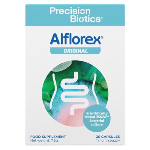 Alflorex Original by PrecisionBiotics - Daily Gut Health Supplement - 30 Capsules - Direct2Customer