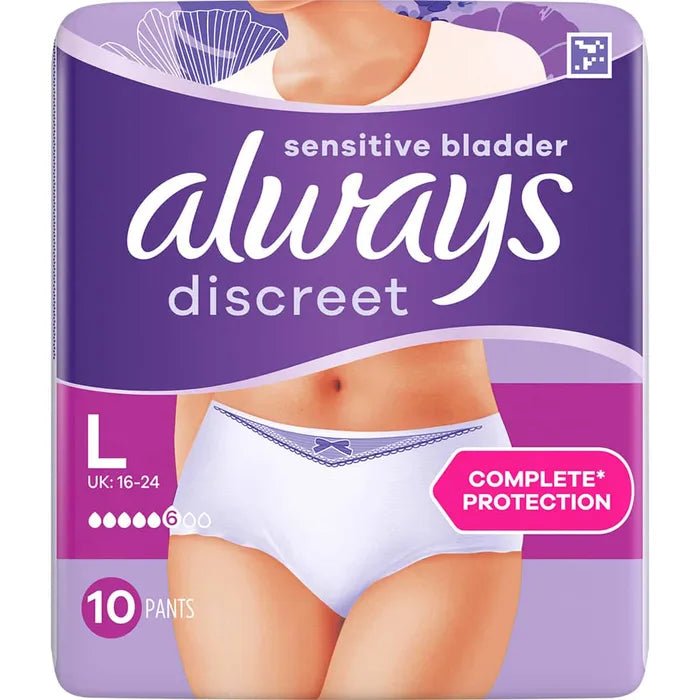 Always Discreet Pants Normal Large 10 Pack - Direct2Customer