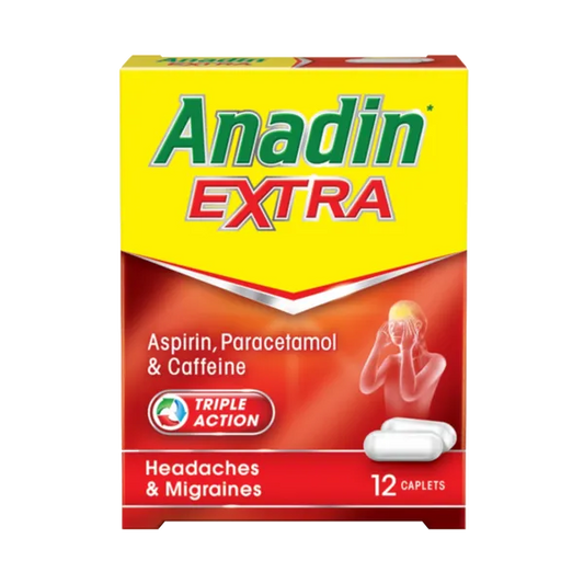 Anadin Extra Caplets Pack of 12 - Direct2Customer