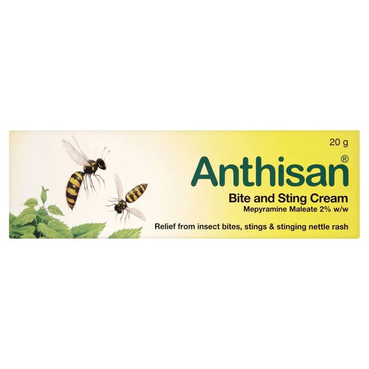Anthisan Bite and Sting Relief Cream – 20g - Direct2Customer