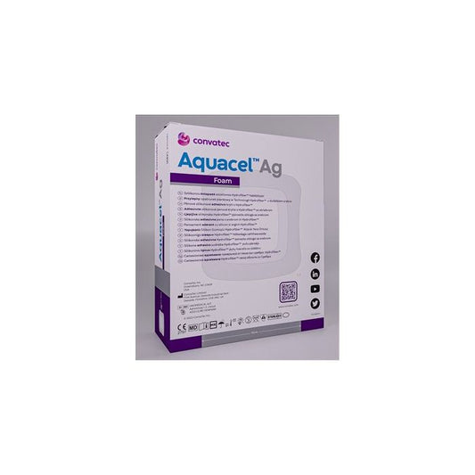Aquacel Ag Foam Non-Adhesive 15X20cm 420806 Pack of 5 - Direct2Customer