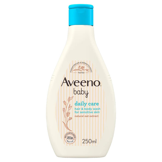 Aveeno Baby Daily Care Hair & Body Wash 250ml - Direct2Customer