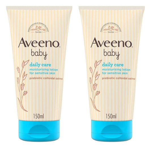 Aveeno Baby Daily Care Lotion 150ml - Pack of 2 - Direct2Customer