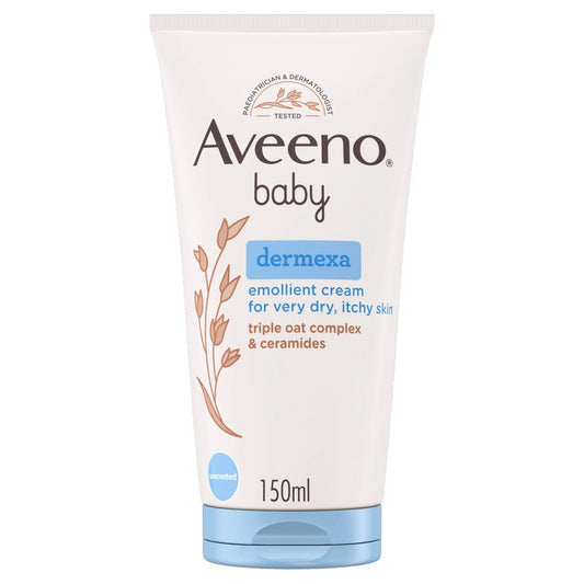 Aveeno Baby Dermexa Emollient Cream 150ml - Direct2Customer