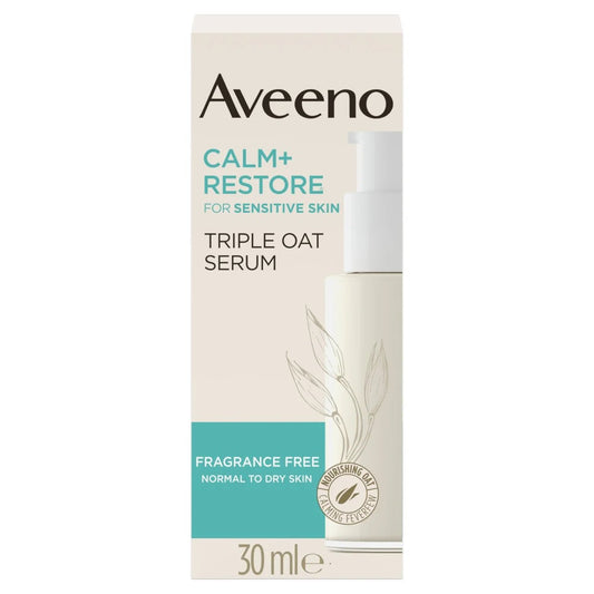 Aveeno Face Calm + Restore Oat Serum 30ml - Direct2Customer
