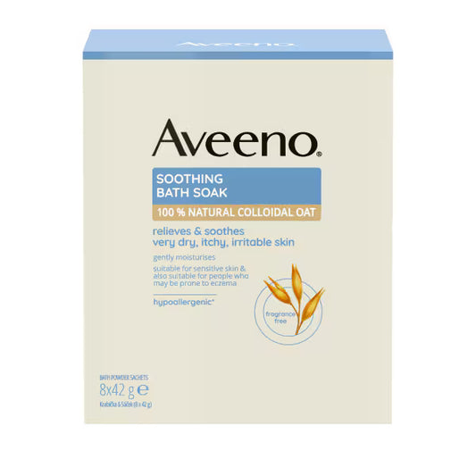 Aveeno Bath Colloidal Oatmeal Sachets 8 x 42g - Direct2Customer