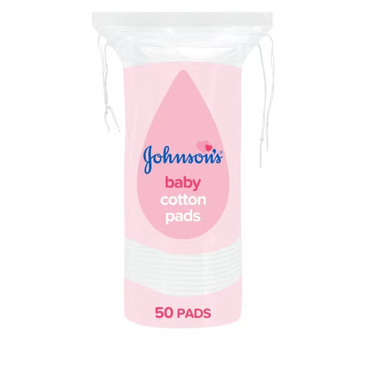 Johnson's Baby Cotton Pads 50 Pack