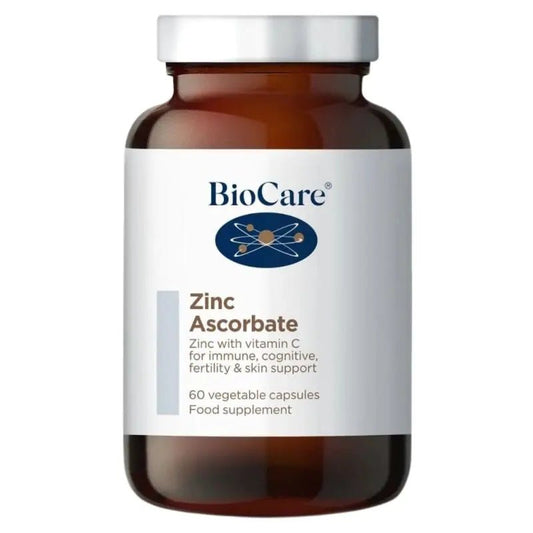 BioCare Zinc Ascorbate Vegicaps 60 - Direct2Customer