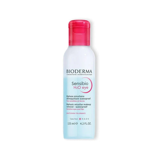 Bioderma Sensibio H2O Eye Makeup Remover Waterproof 125 ml - Direct2Customer