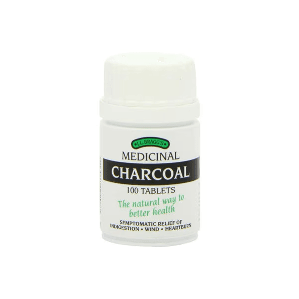 Braggs Medicinal Charcoal 100 Tablets - Direct2Customer