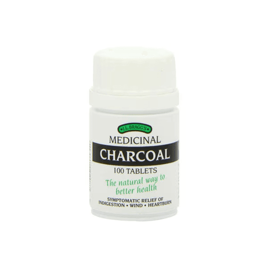 Braggs Medicinal Charcoal 100 Tablets - Direct2Customer