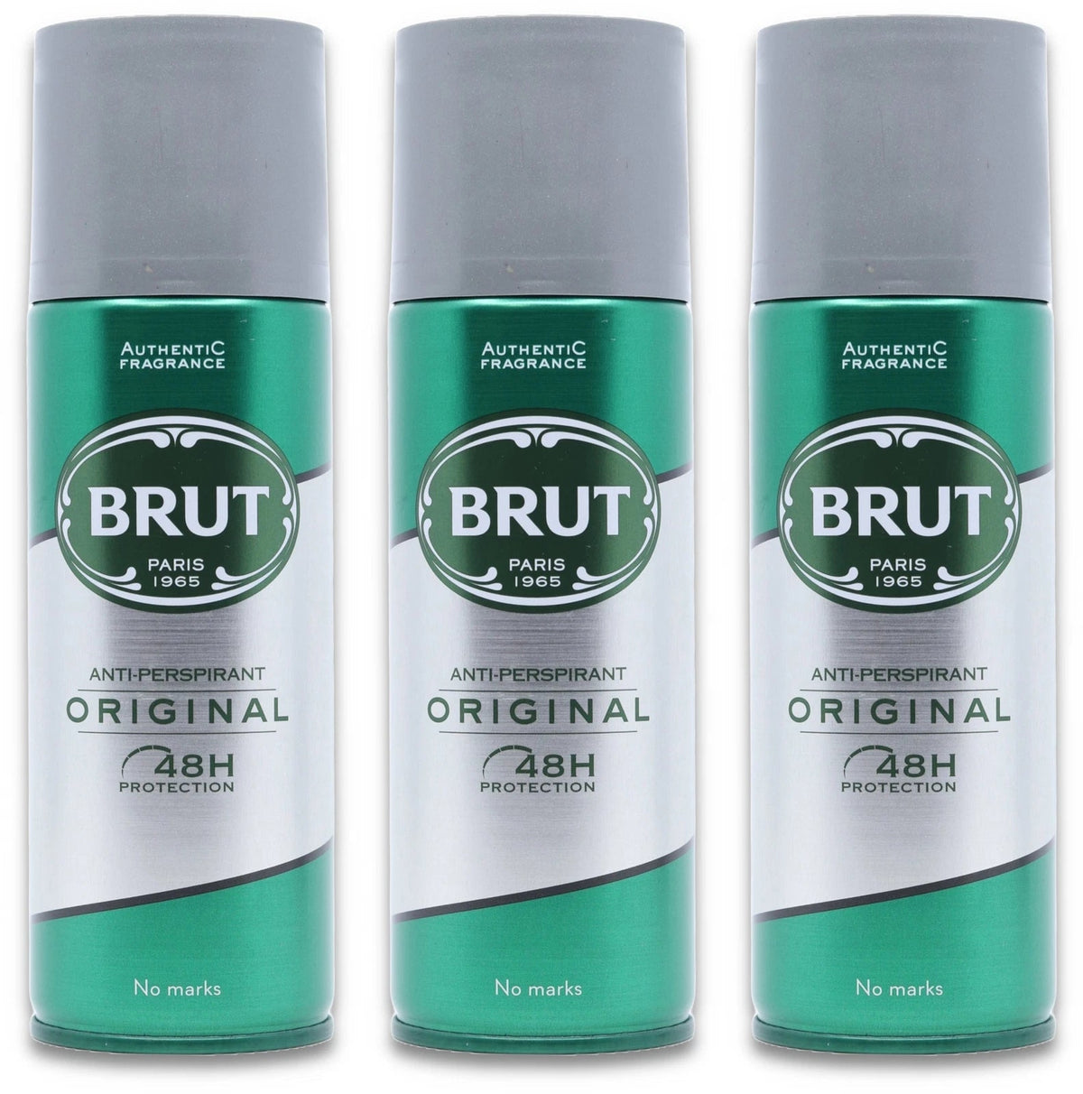 Brut Anti-Perspirant Spray Original 200ml Pack of 3 - Direct2Customer