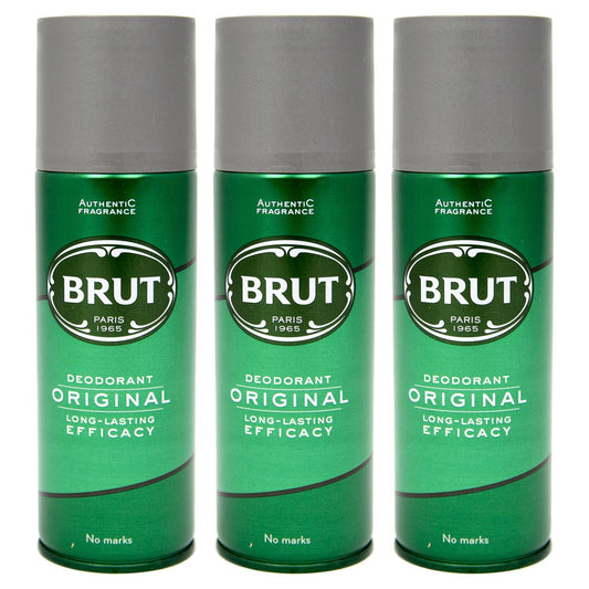 Brut Deodorant Original 200ml Pack of 3 - Direct2Customer