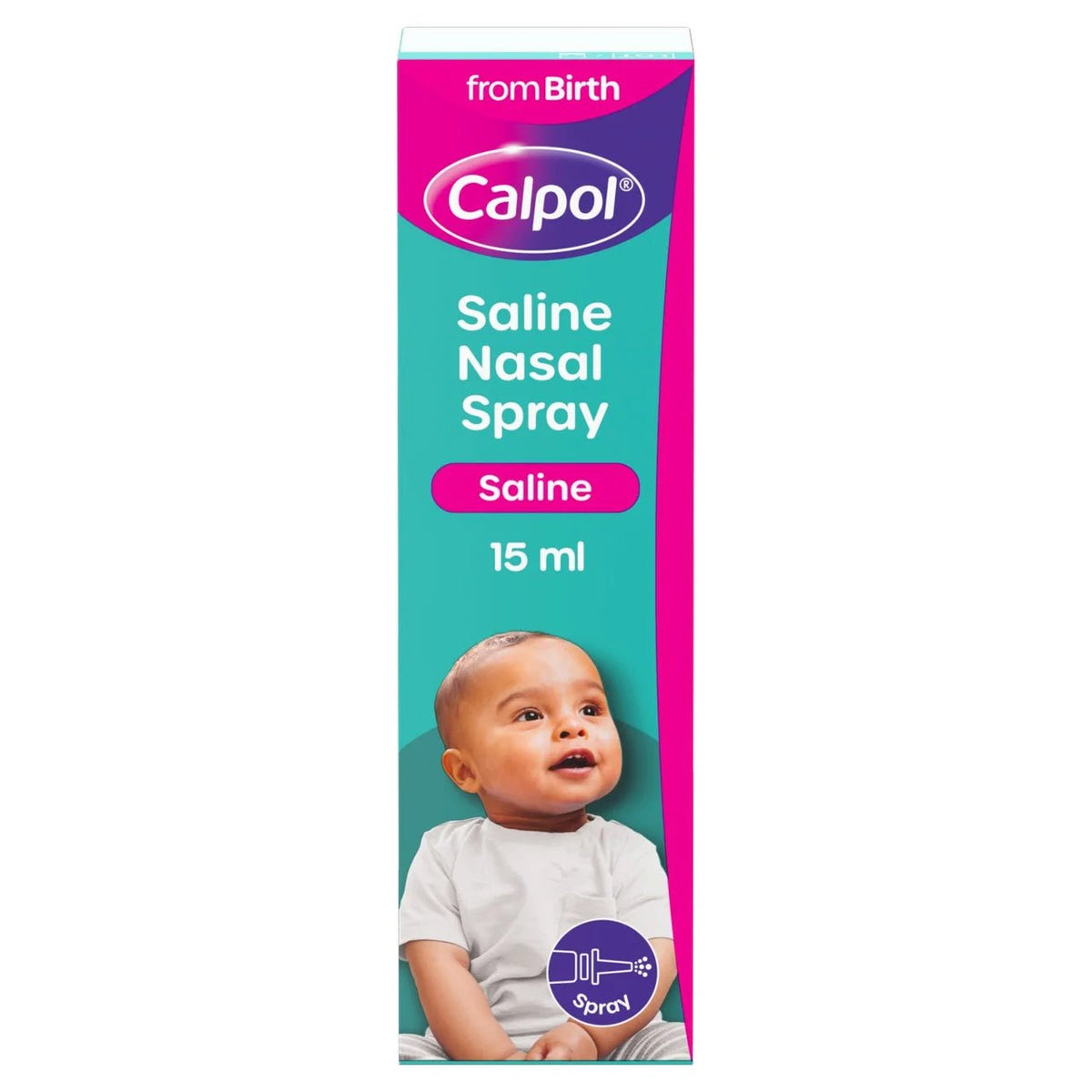 Calpol Saline Nasal Spray Suitable from Birth - Direct2Customer