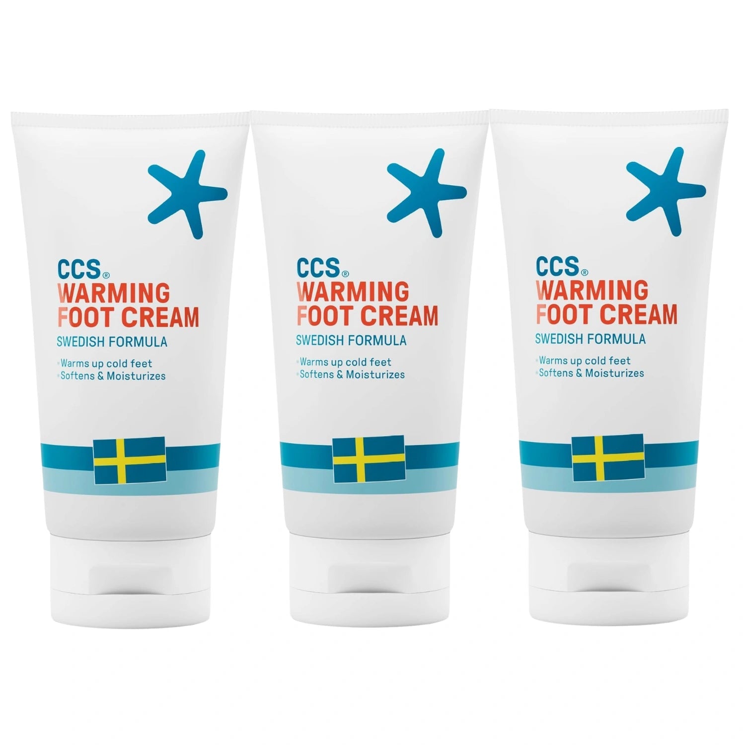CCS Warming Foot Cream 150ml - Pack of 3 - Direct2Customer