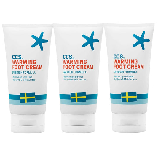 CCS Warming Foot Cream 150ml - Pack of 3 - Direct2Customer