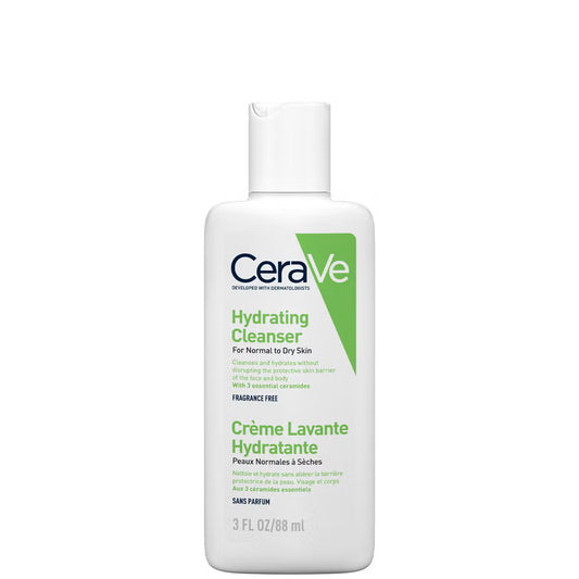 CeraVe Travel Size Hydrating Cleanser 88ml