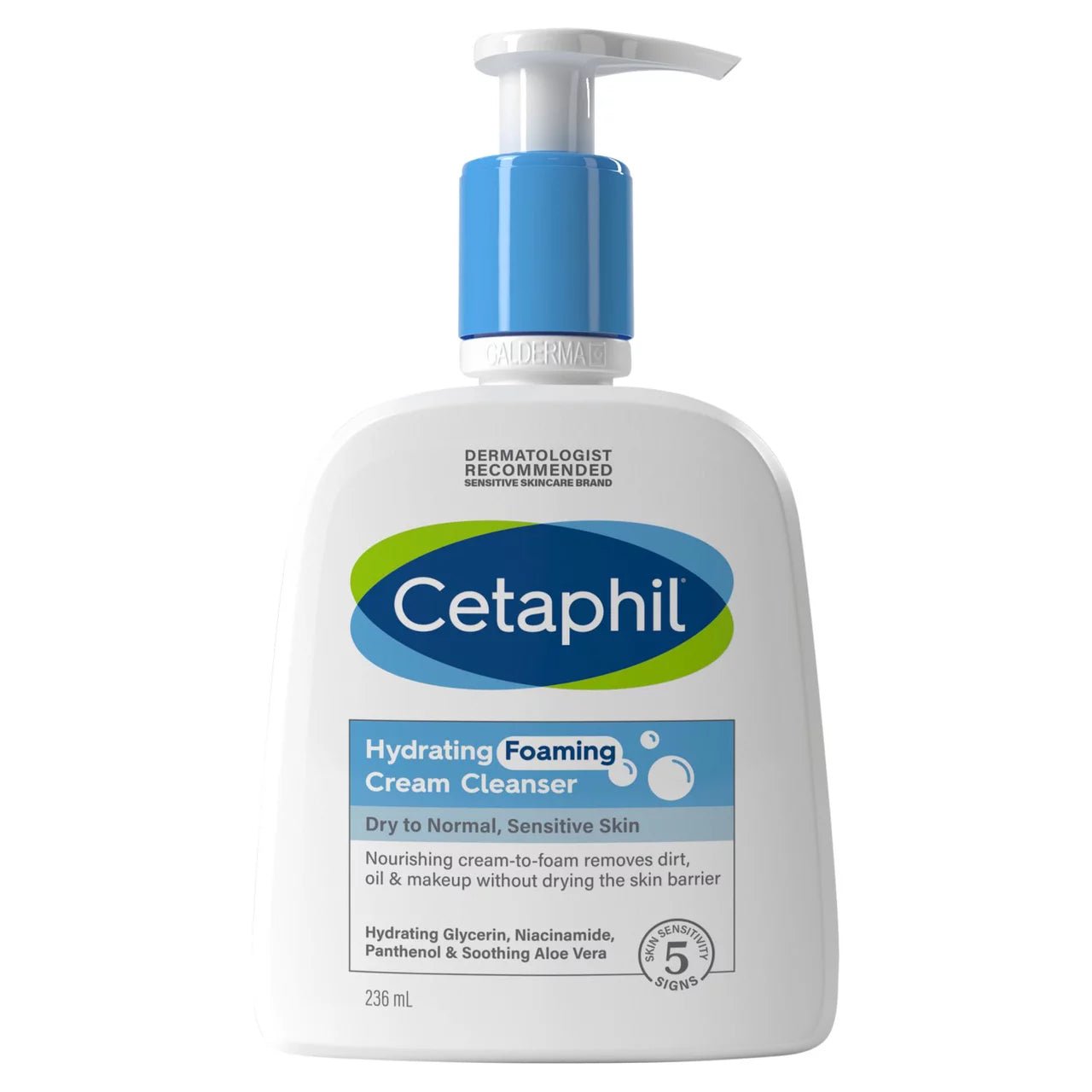 Cetaphil Hydrating Foaming Cream Cleanser 236ml - Direct2Customer