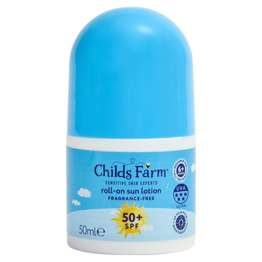 Childs Farm SPF 50+ Roll-On Sun Lotion 50ml - Direct2Customer