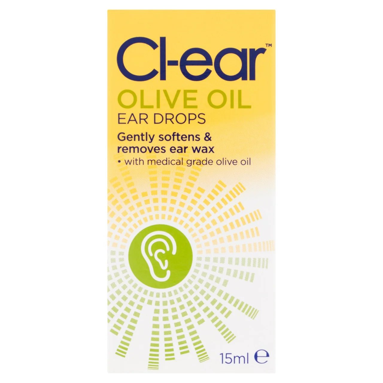 Cl-ear Olive Oil Ear Drops 15ml - Direct2Customer