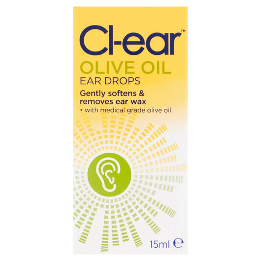 Cl-ear Olive Oil Ear Drops 15ml - Direct2Customer