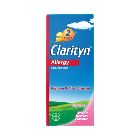 Clarityn Kids Allergy Syrup Mixed Berries 60ml - Direct2Customer