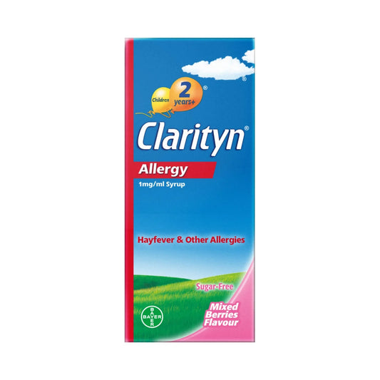 Clarityn Kids Allergy Syrup Mixed Berries 60ml