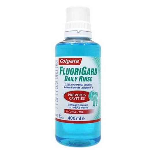 Colgate Fluorigard Alcohol Free Mouthwash 400ml - Direct2Customer