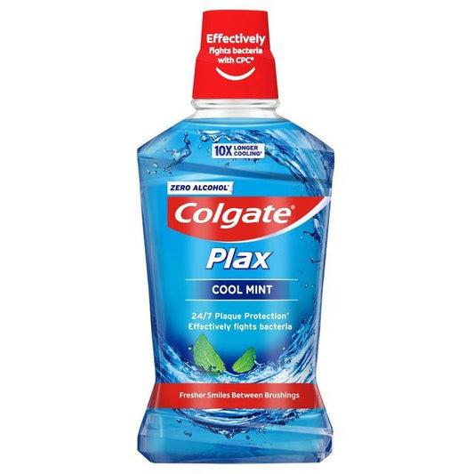 Colgate Plax Cool Blue Mouth Rinse 500ml - Direct2Customer