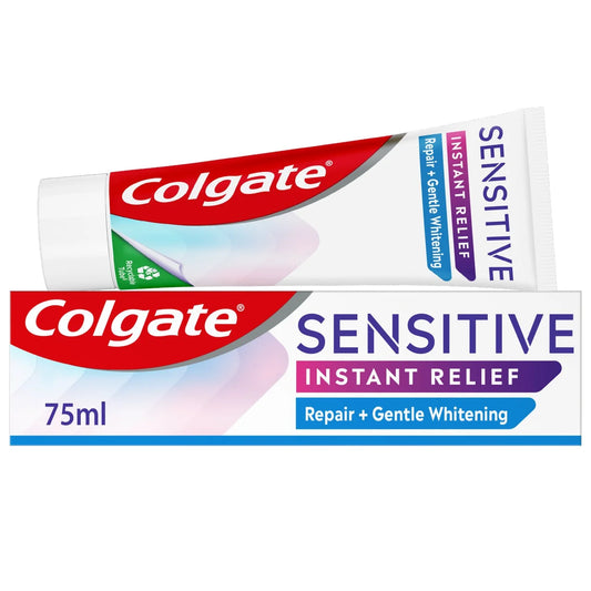 Colgate Sensitive Instant Relief Whitening Toothpaste 75ml