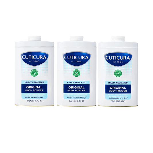 Cuticura Talcum Powder 250g - Pack of 3 - Direct2Customer