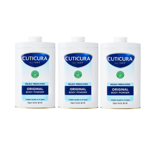 Cuticura Talcum Powder 250g - Pack of 3