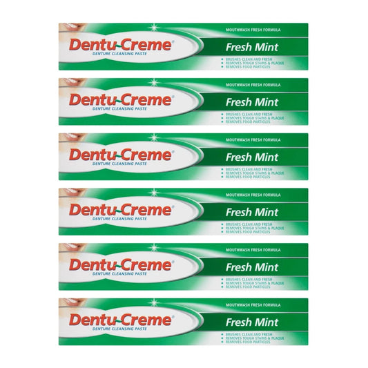 Dentu-Creme Fresh Mint Toothpaste 75ml - Pack of 6