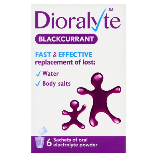 Dioralyte Sachets Blackcurrant 6 Pack - Direct2Customer