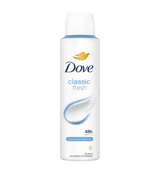 Dove Deodorant Spray Classic 150ml - Direct2Customer