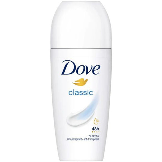 Dove Women Antiperspirant Deodorant Roll On Classic 50ml