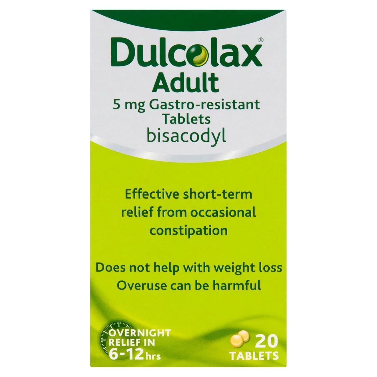Dulcolax Tablets 5mg - 20 Tablets - Direct2Customer