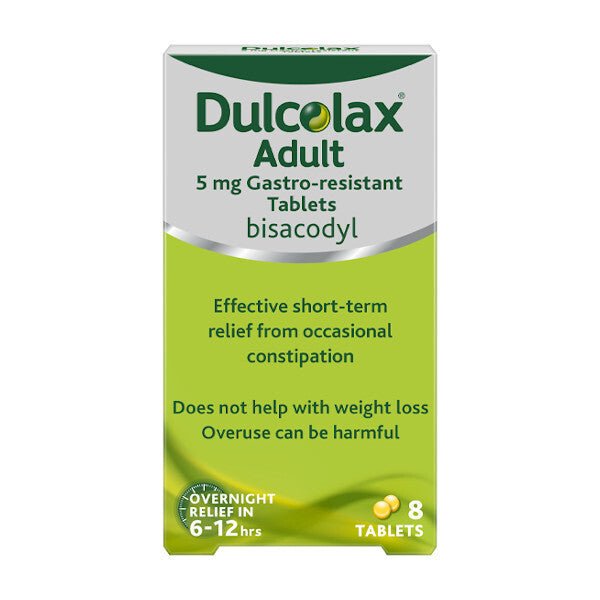 Dulcolax Tablets 5mg - 8 Tablets - Direct2Customer