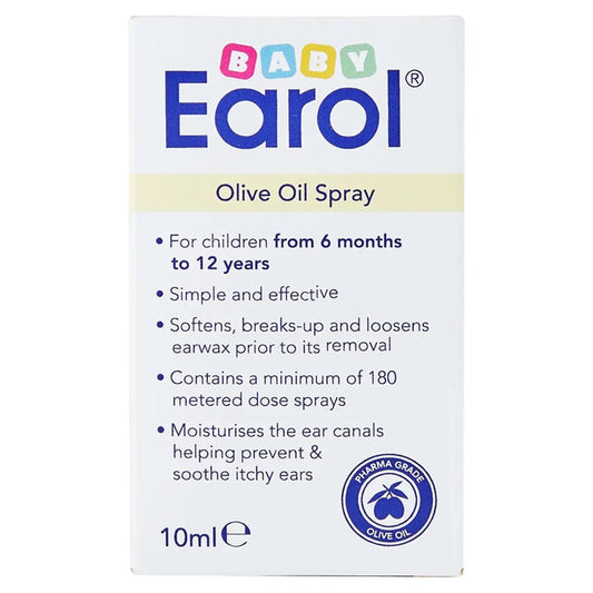 Earol Baby Olive Oil Spray 10ml - Direct2Customer