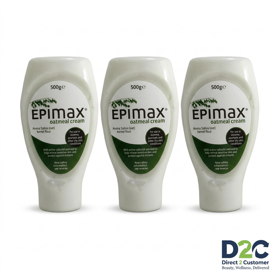 Epimax Oatmeal Cream 500g - Pack of 3 - Direct2Customer