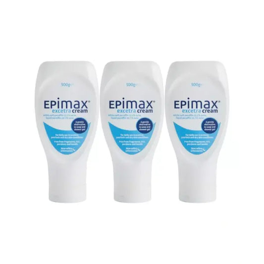 Epimax Excetra Emollient Cream 500g - Pack of 3