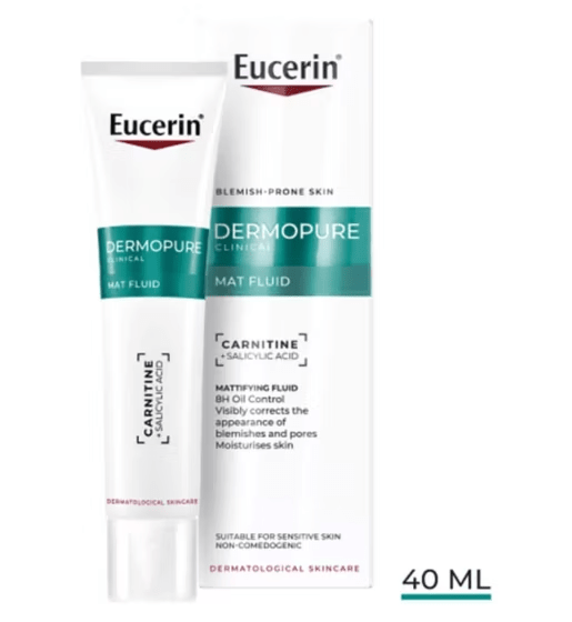 Eucerin DermoPure Mattifying Fluid 40ml - Direct2Customer