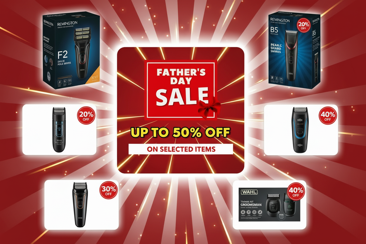 Father's Day Sale - Red Theme