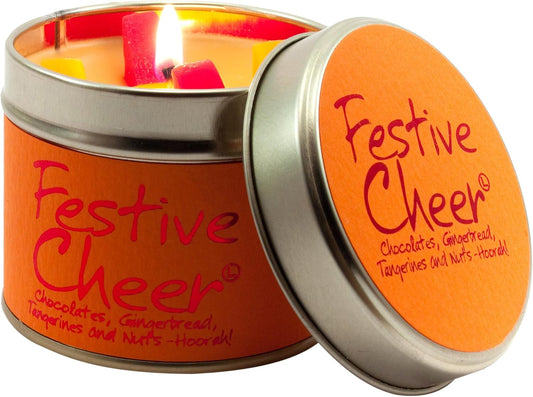 Lily-Flame Festive Cheer Scented Candle Tin 250g