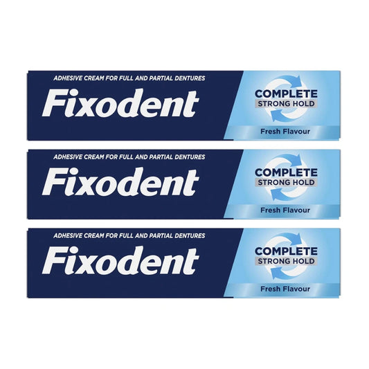 Fixodent Complete Fresh Flavour 3 x 47g