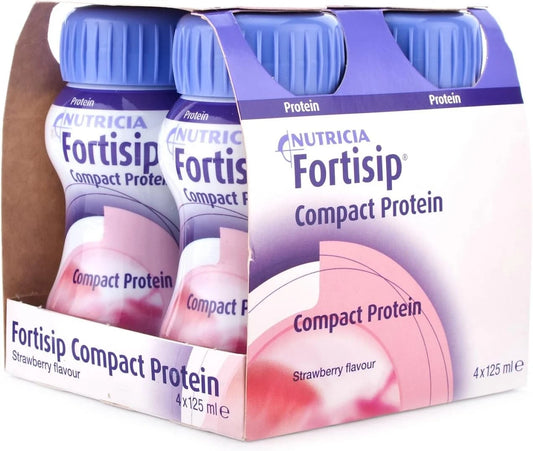 Fortisip Compact Protein Berry 125ml 4 Pack
