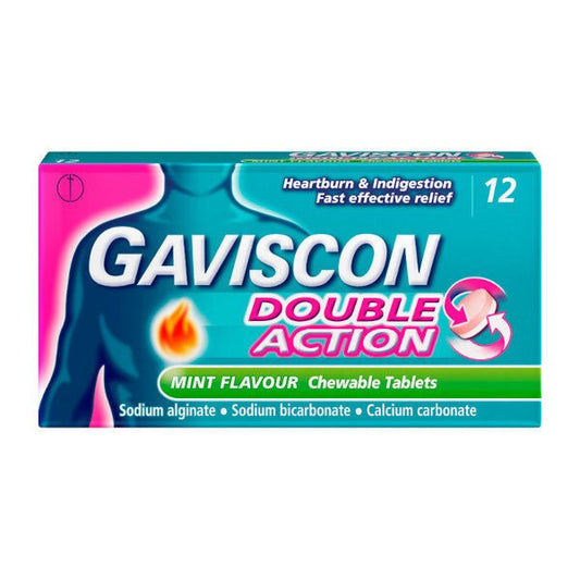 Gaviscon Double Action Tabs 12 - Direct2Customer